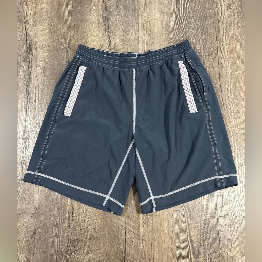 Men's Blue Athletic Shorts
